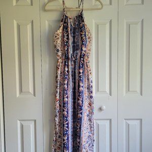 Japna boho halter maxi dress